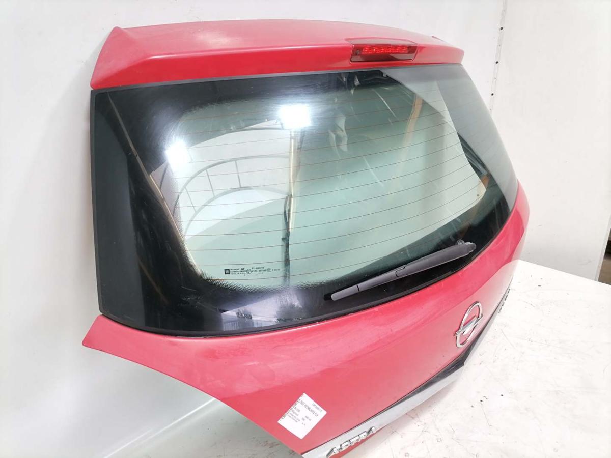 Opel Astra H original Heckklappe mit Heckscheibe Magmarot Y547 Fließheck Bj.2005